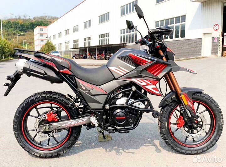 Мотоцикл Dakar 250 с птс red