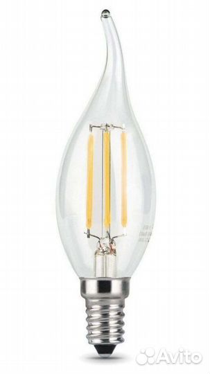 Лампы филаментные Gauss 10 шт, цоколь E14, 5Вт