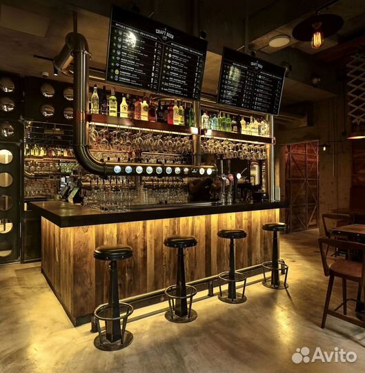 Барная стойка для кофейни