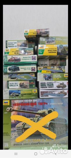 Модели танков 1 35