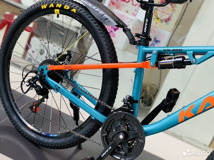 Велосипед на спицах Kano 26 двухподвес