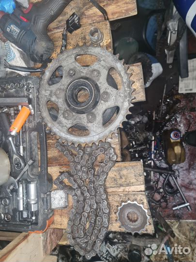 Kawasaki zx6r цепь звезды