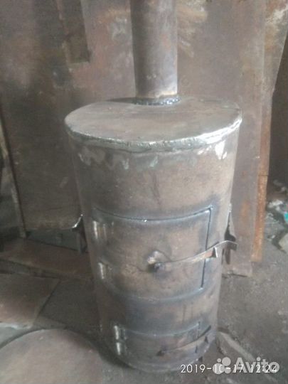 Буржуйка, банные печи