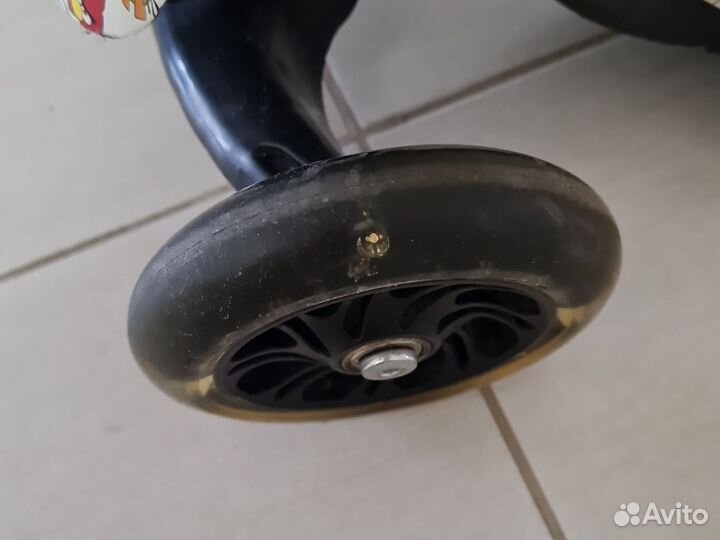 2 в 1 самокат-беговел трехколесный