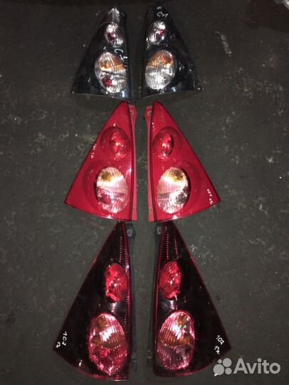 Фонарь правый и левый пежо 107