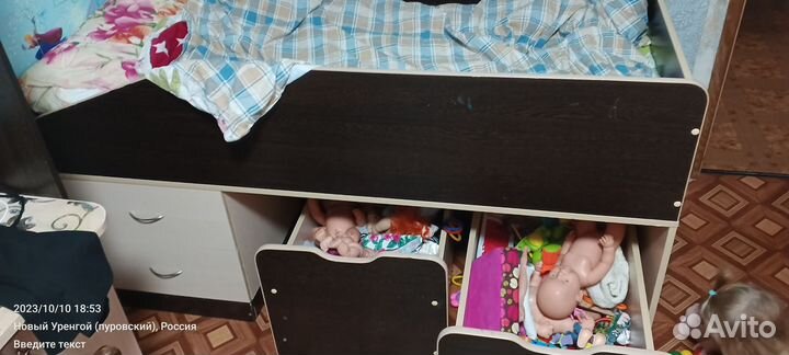 Детская кровать чердак