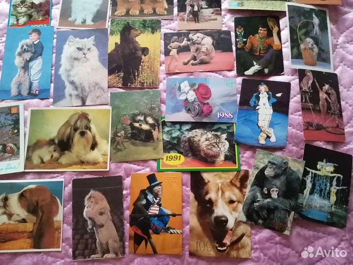 Карманные календарики смотрите фото