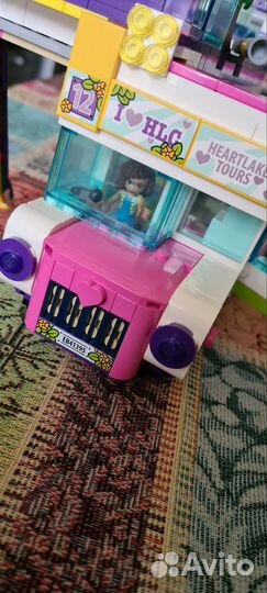 Lego friends 41395 автобус для друзей, 41335 домик