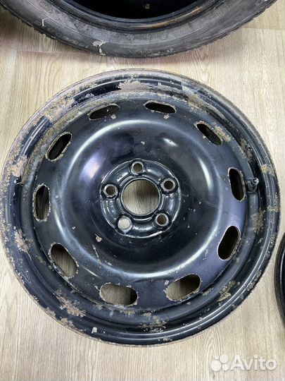 Диск штампованный skoda rapid 15