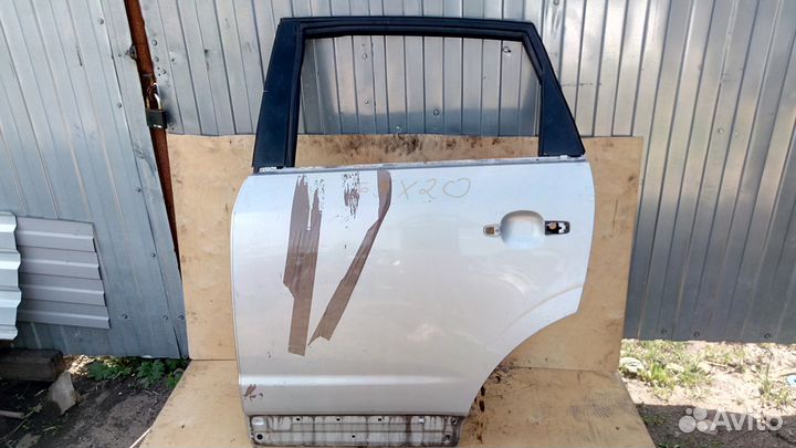 Дверь задняя левая на Опель Антара