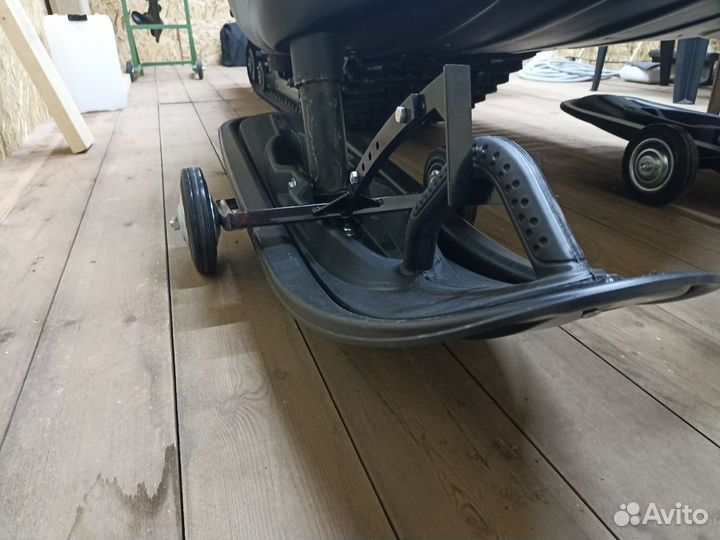 Подкаты для снегохода с раздвижной ручкой