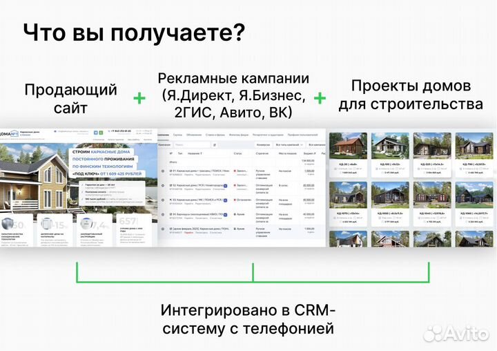 Привлечем заявки на каркасные дома в Волжске