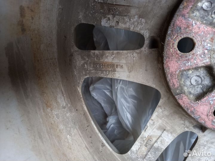 Колёса на Туарег r17 с зимней резиной