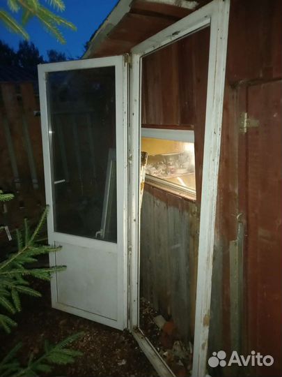 Окно и дверь пластиковые бу