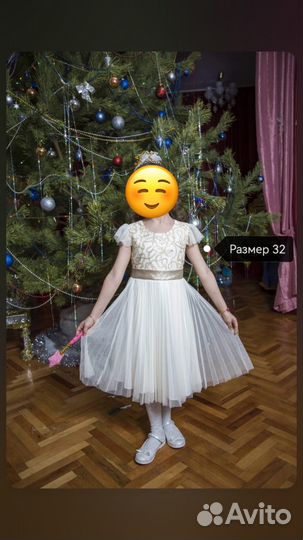 Детское нарядное платье