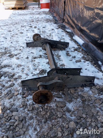 Торсионная балка для прицепа