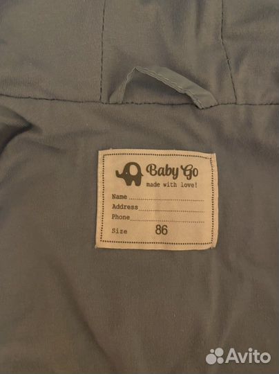 Куртка для девочки 86 baby go