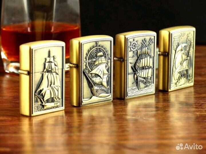 Зажигалка бензиновая в стиле Zippo