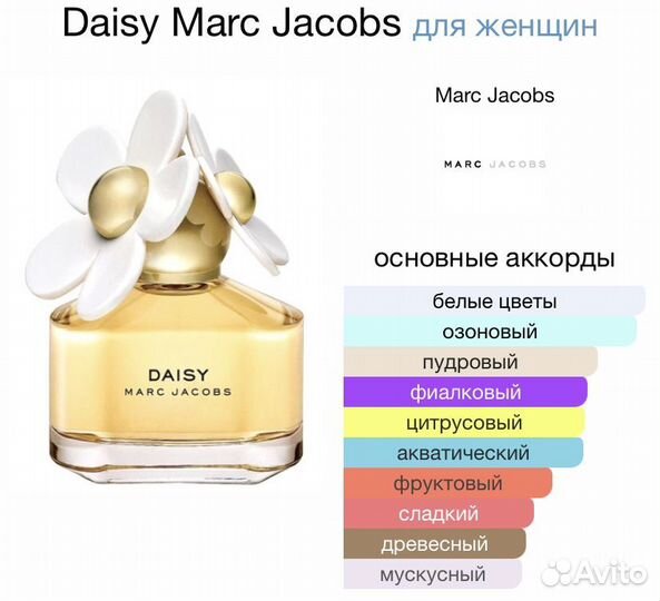 Marc jacobs daisy распив 10мл