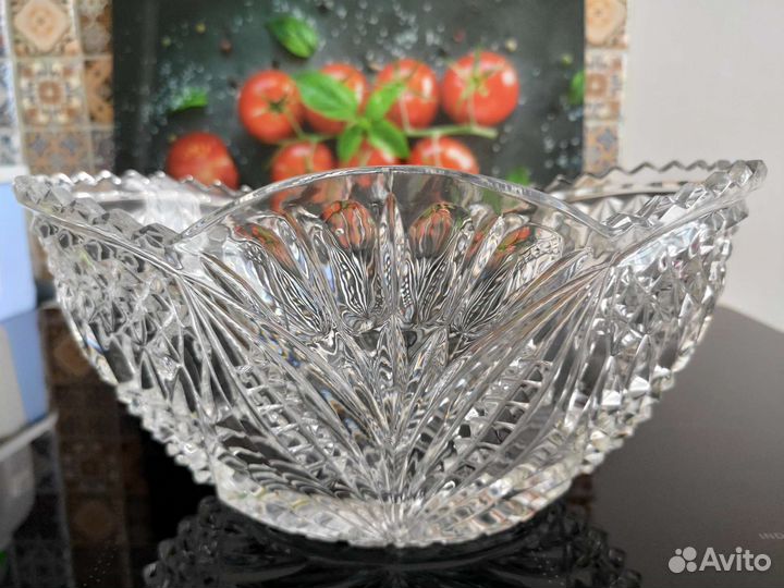 Ваза хрустальная СССР