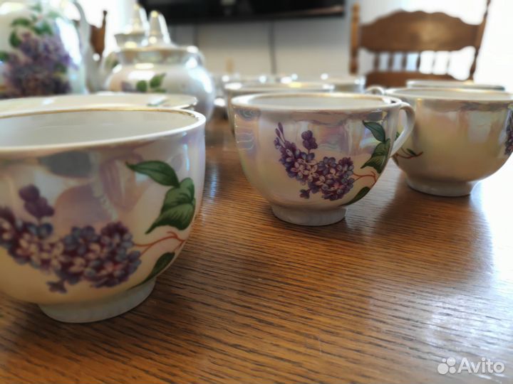 Сервиз Дулево Сирень 34 предмета