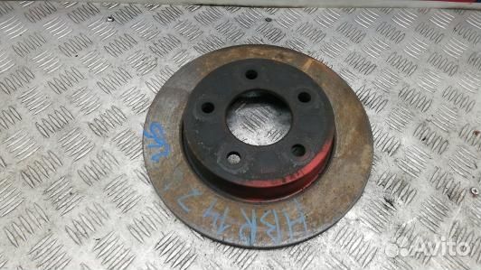 Диск тормозной задний mazda 3 1 (HBR14LR02)