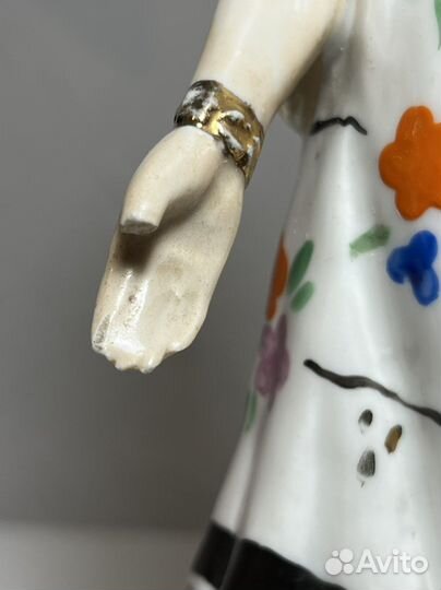 Статуэтка Цыганка Земфира, 1954 г, Дулево