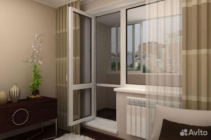 Окна из пластика