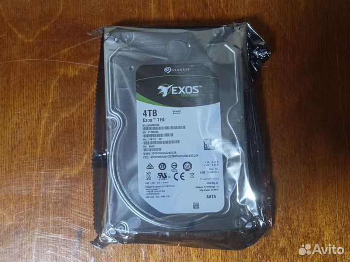 4тб,6тб,8тб Жёсткий диск Seagate Exos