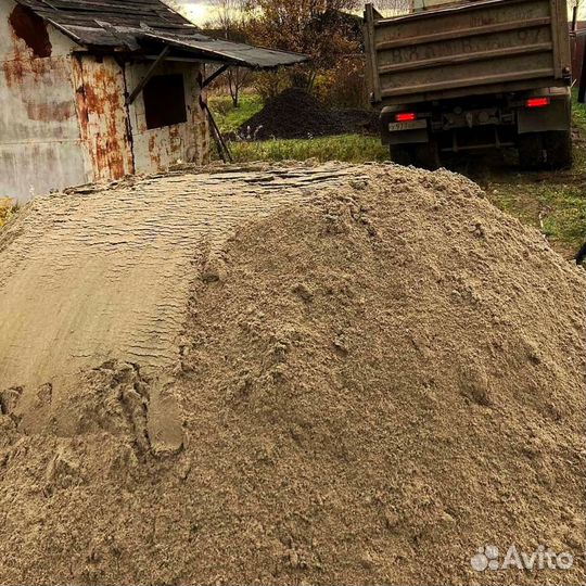 Песок мытый доставка