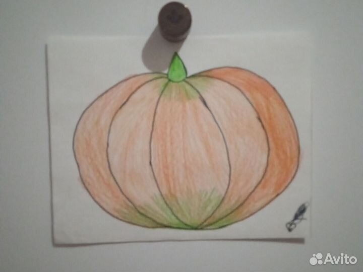 Рисунок тыква