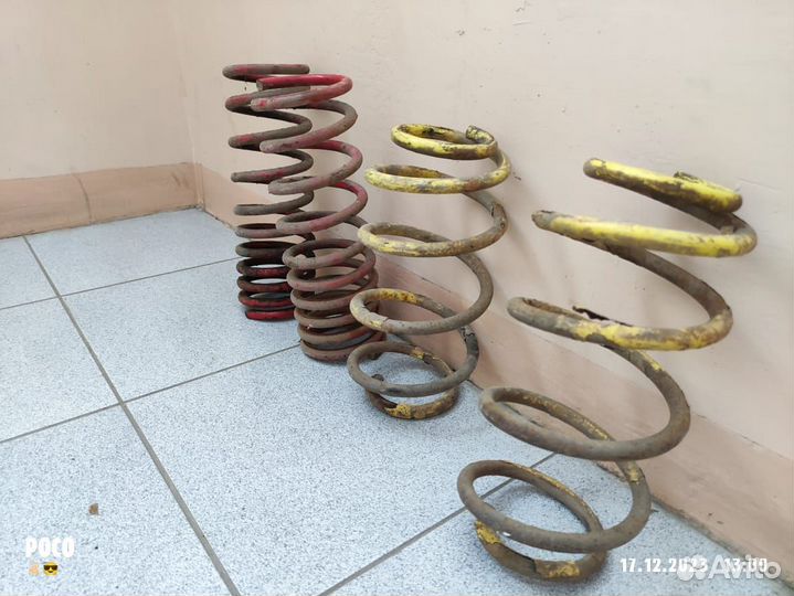 Пружины с занижением ваз priora