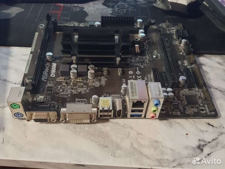 Материнская плата ASRock D1800M