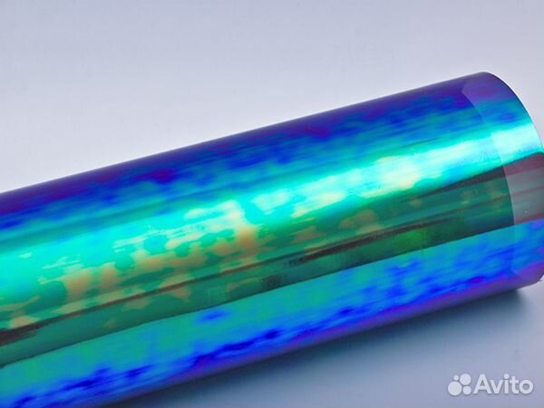 Пленка тонировочная для фар винил светло-зелены