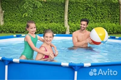 5612E Bestway, Каркасный бассейн 396х84см.8680л