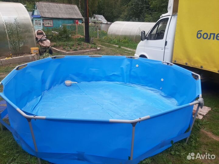 Каркасный бассейн бу