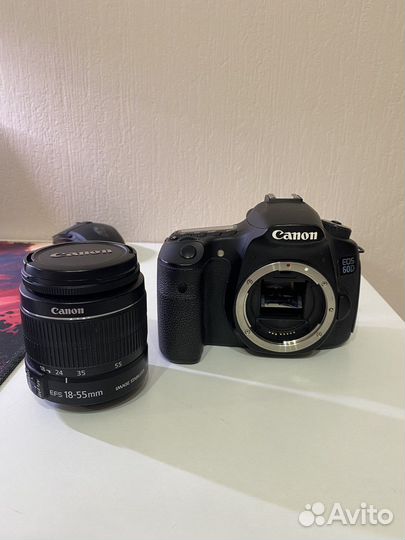 Зеркальный фотоаппарат canon 60d
