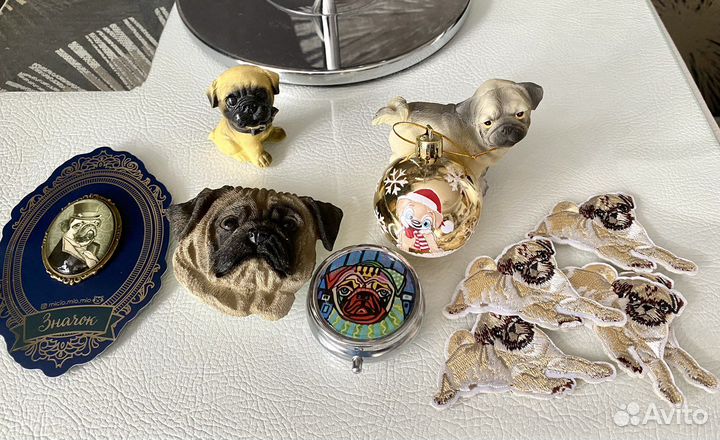 Мопс статуэтки и не только