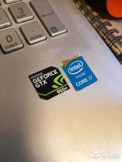 Ноутбук asus core i7