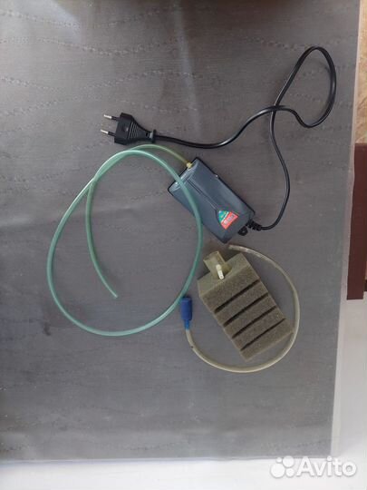 Компрессор аэратор для аквариума