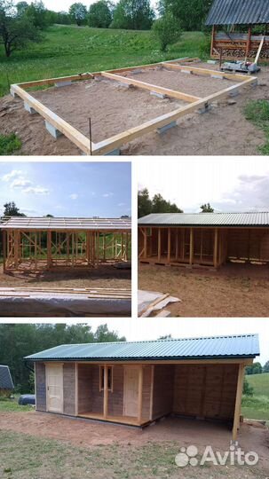 Строительство каркасных домов под ключ