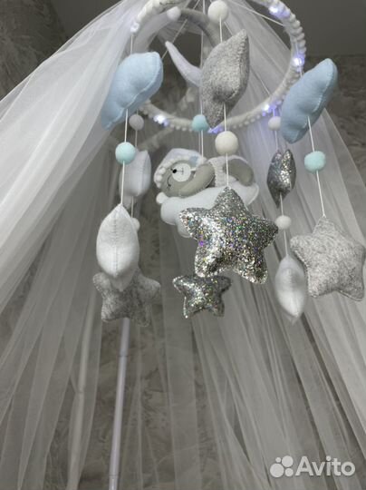 Мобиль из фетра