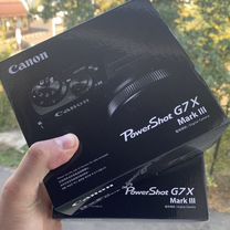 Canon powershot g7x mark iii black