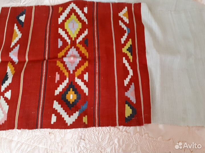 Полотенце рушник домотканый старинный СССР