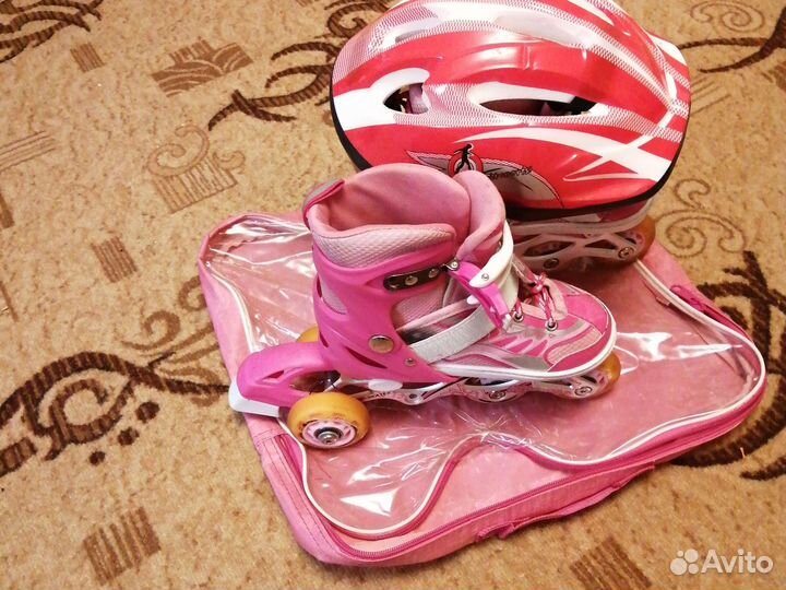 Роликовые коньки детские 28-33