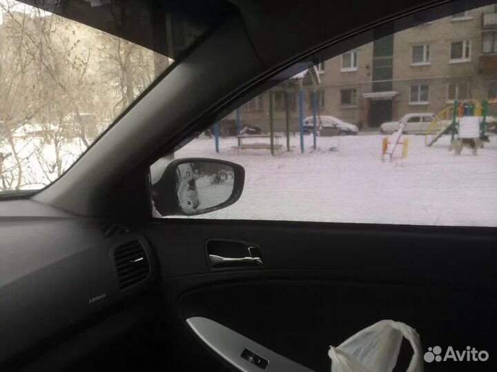 Каркасные шторки, тонировка Hyundai Solaris