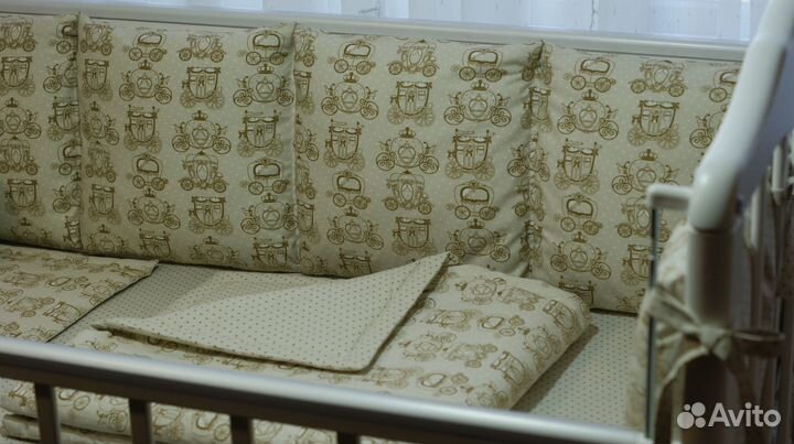 Бортики в кроватку