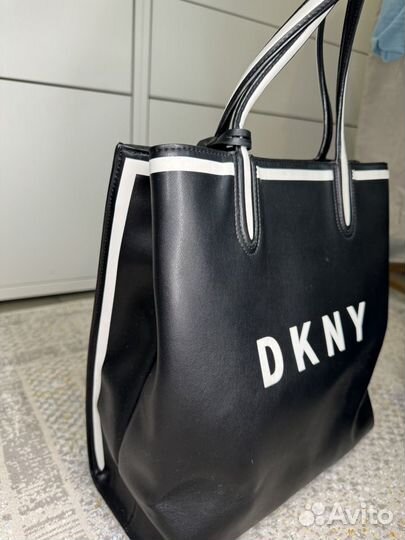 Cумка dkny натуральная кожа