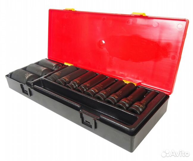 Набор головок торцевых 1/2