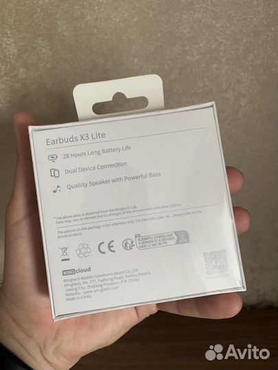 Беспроводные наушники Honor Choice Earbuds X3 Lite